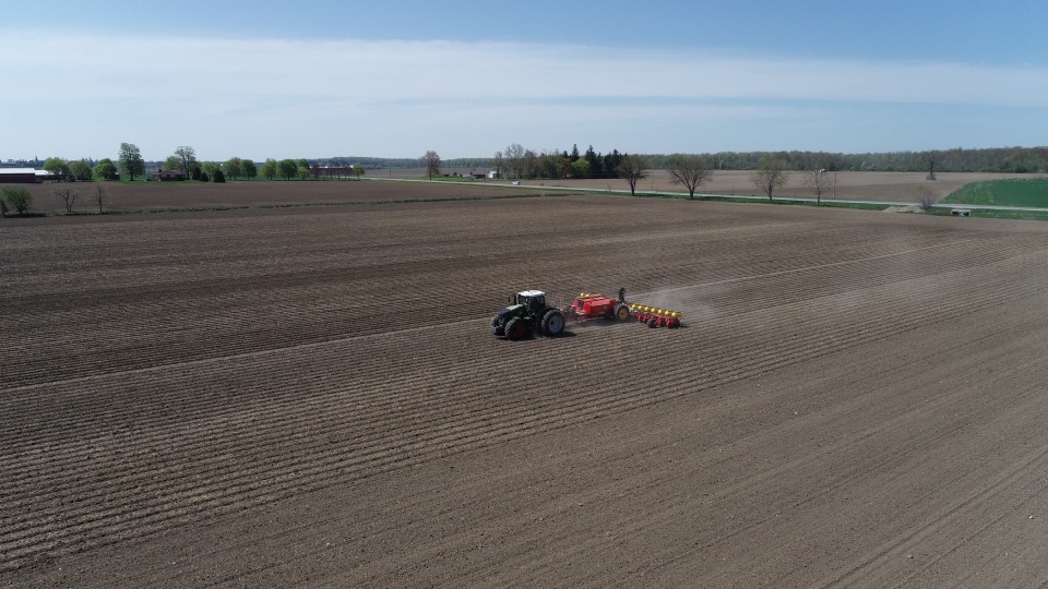 Claussen Farms Striptill Planting